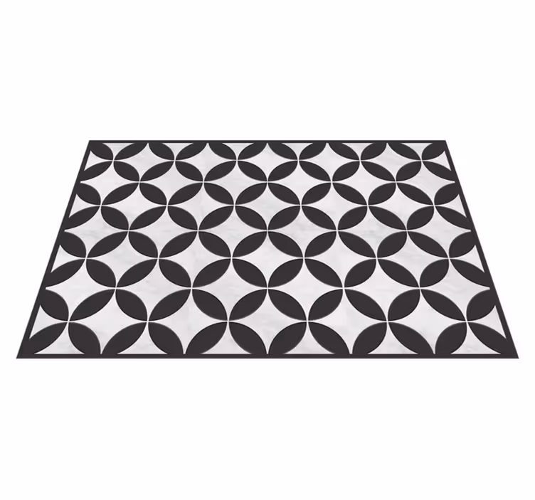 Cementtegel placemats voor huis - TenStickers