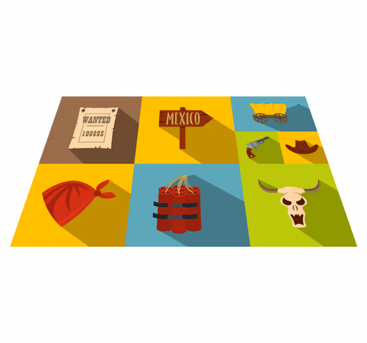 Originele placemat gewild mexicaans thema - TenStickers