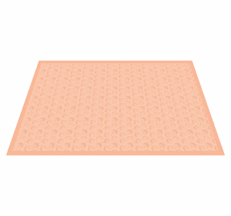 Houten placemat subtiele patroonoppervlak - TenStickers