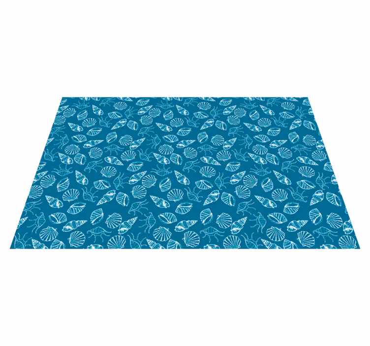 Houten placemat met bladerenpatroon oppervlak - TenStickers