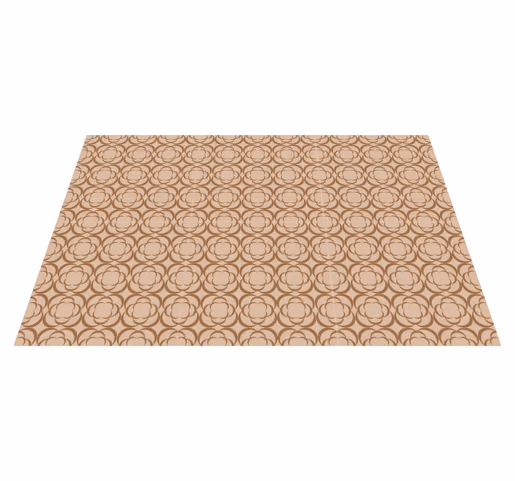 Houten placemat met elegant patroon oppervlak - TenStickers