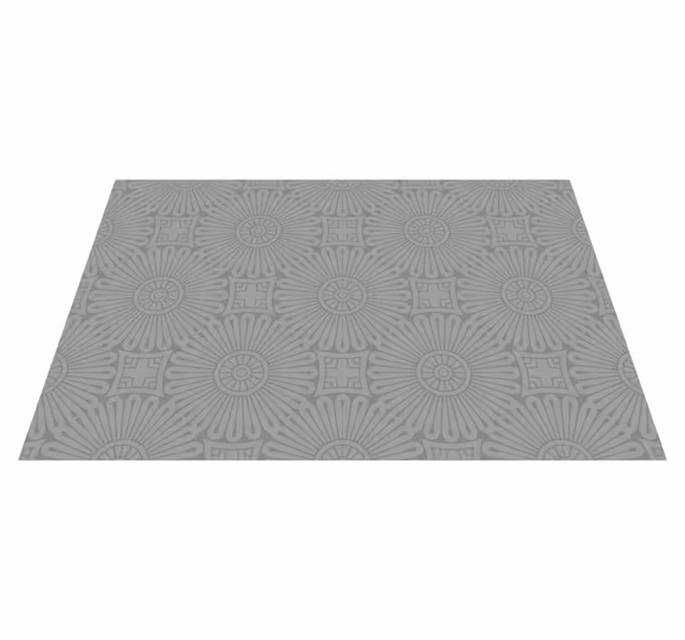 Houten placemat met gestructureerde grijze afwerking - TenStickers