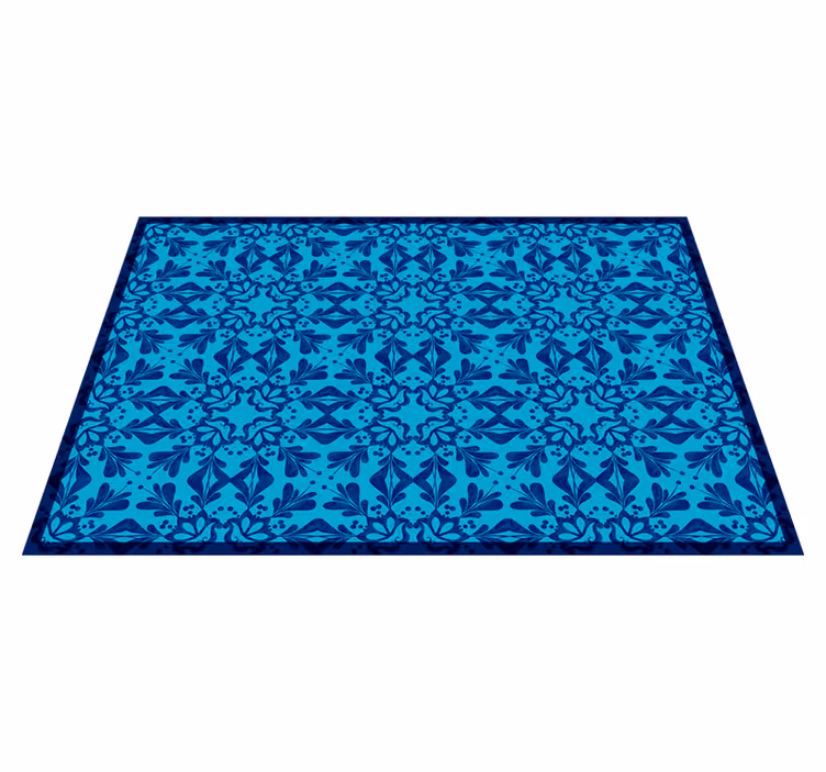 Houten placemat elegante botanische idee - TenStickers