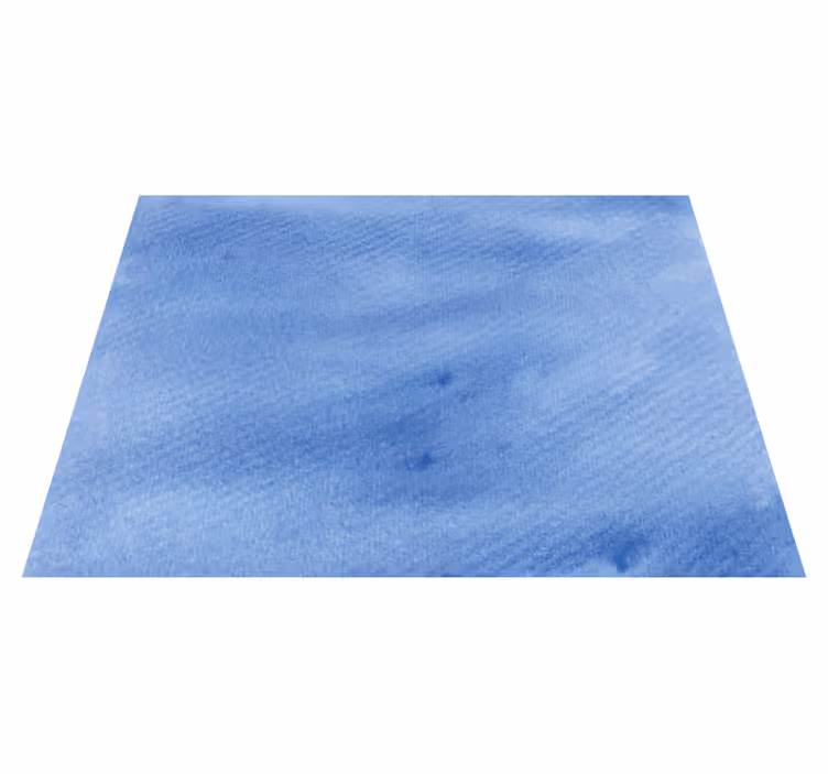 Houten placemat gladde blauwe oppervlakte - TenStickers