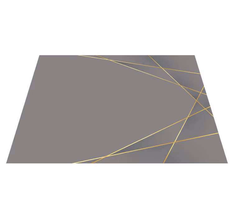 Elegante placemats Grijze toon geometrische vormen - TenStickers
