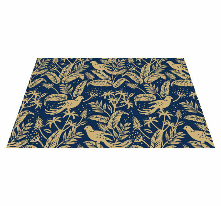 Originele placemat met elegant bladmotief - TenStickers