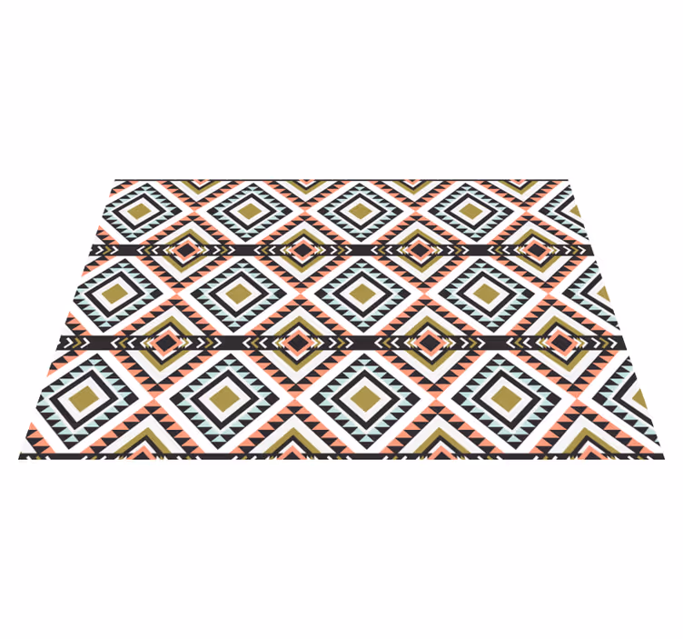 Originele placemat geometrisch patroon oppervlak - TenStickers