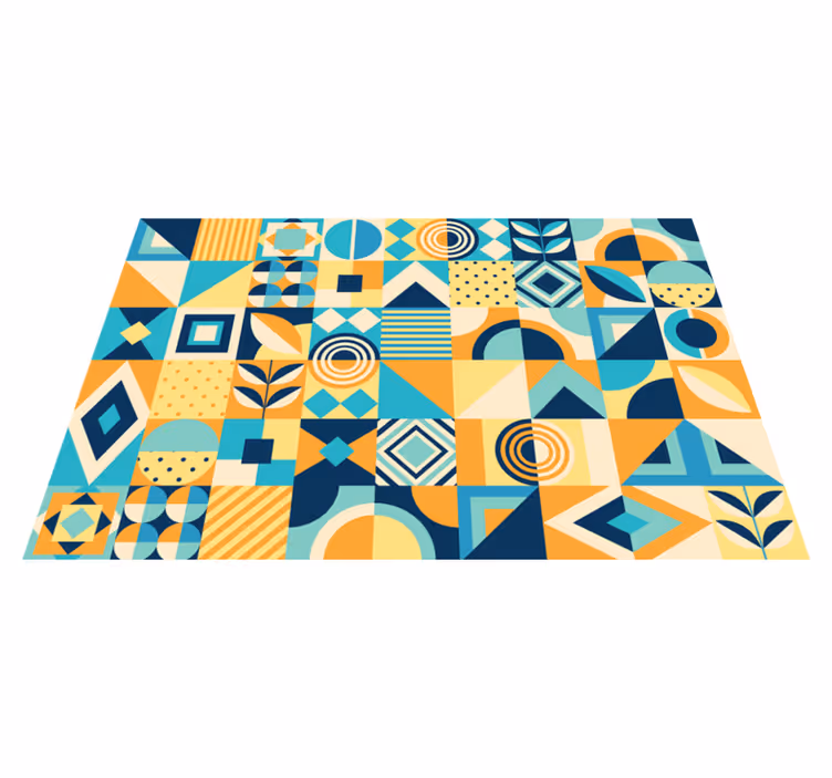 Moderne placema geometrisch patroon spel - TenStickers