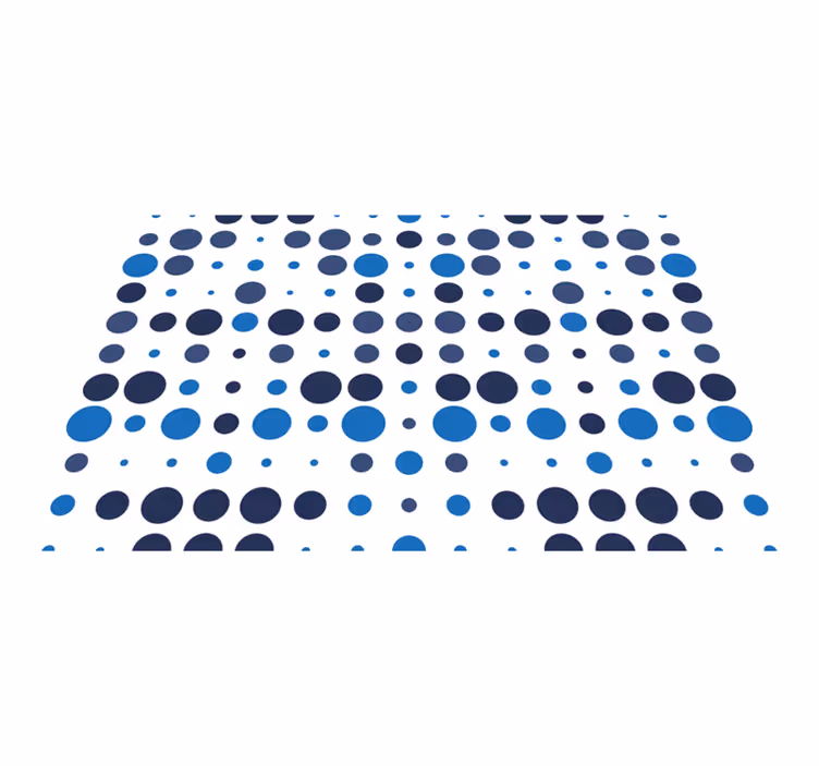 Houten placemat met cirkelpatroon oppervlak - TenStickers