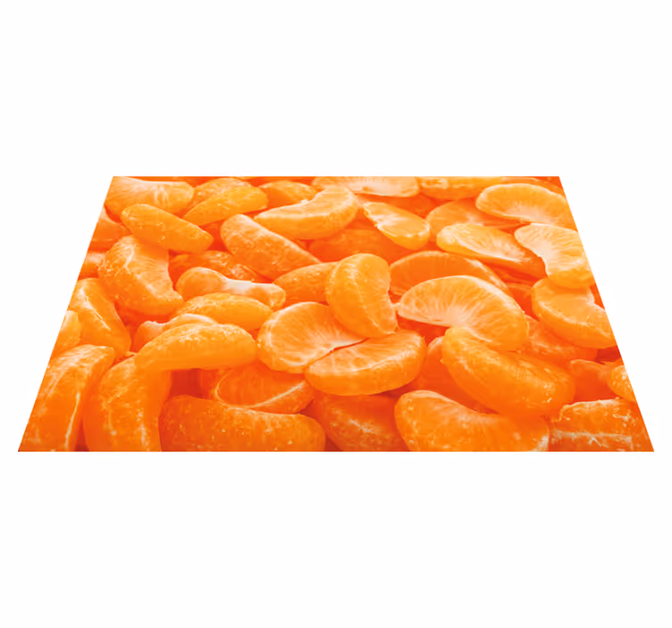 Placemat voor huis citrusvruchtencompositie - TenStickers