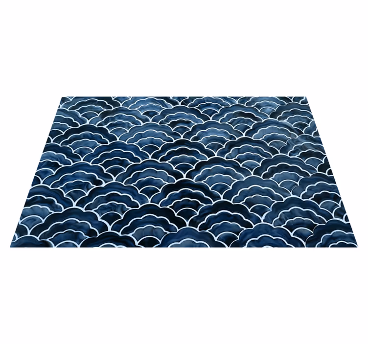 Houten placemat ocean golf concept - TenStickers