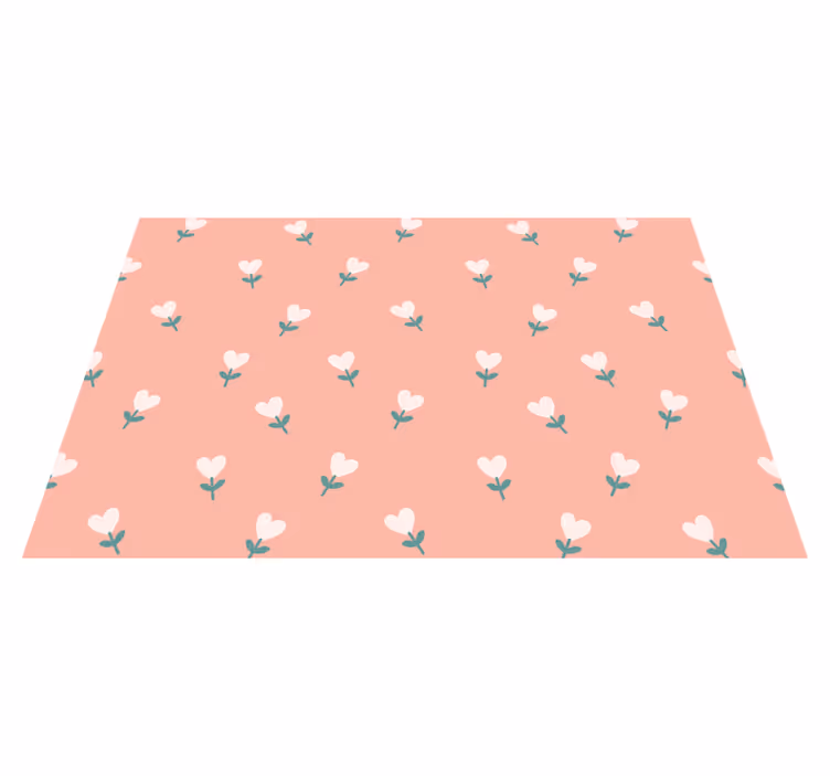 Originele placemat met betoverend bloemenpatroon - TenStickers