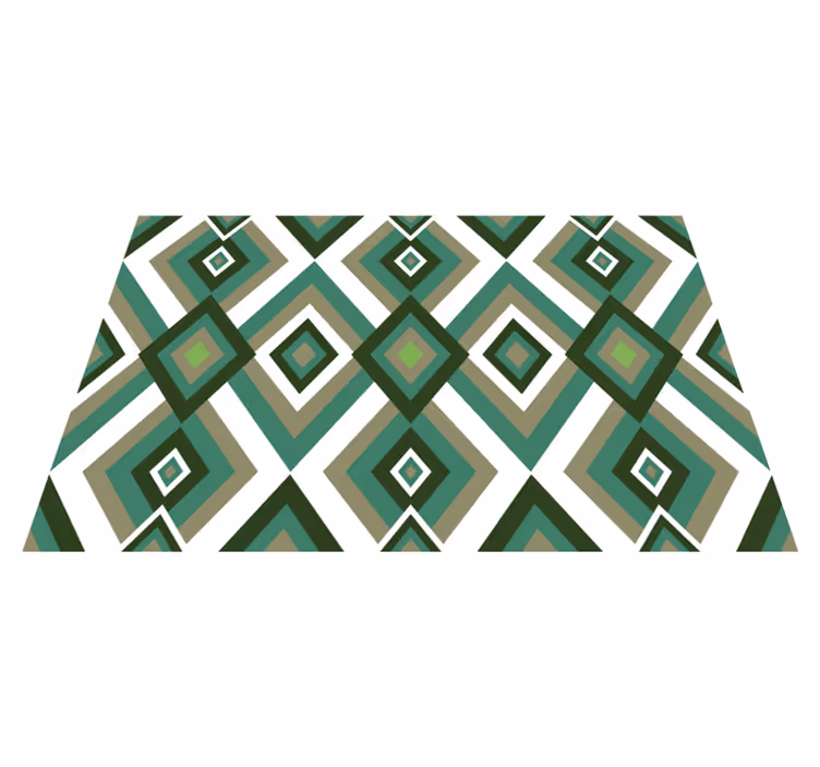 Moderne placema geometrisch gestyled arrangement - TenStickers