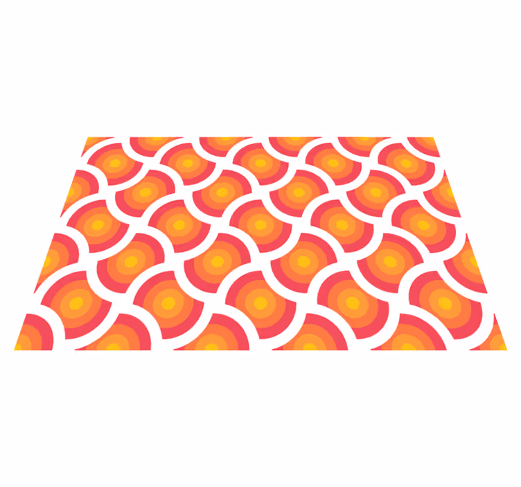 Originele placemat kleurrijke patroonoppervlak - TenStickers