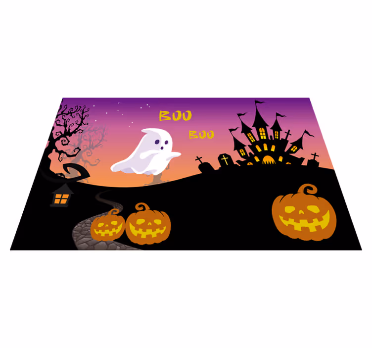 Boo halloween nacht halloween placemats - TenStickers