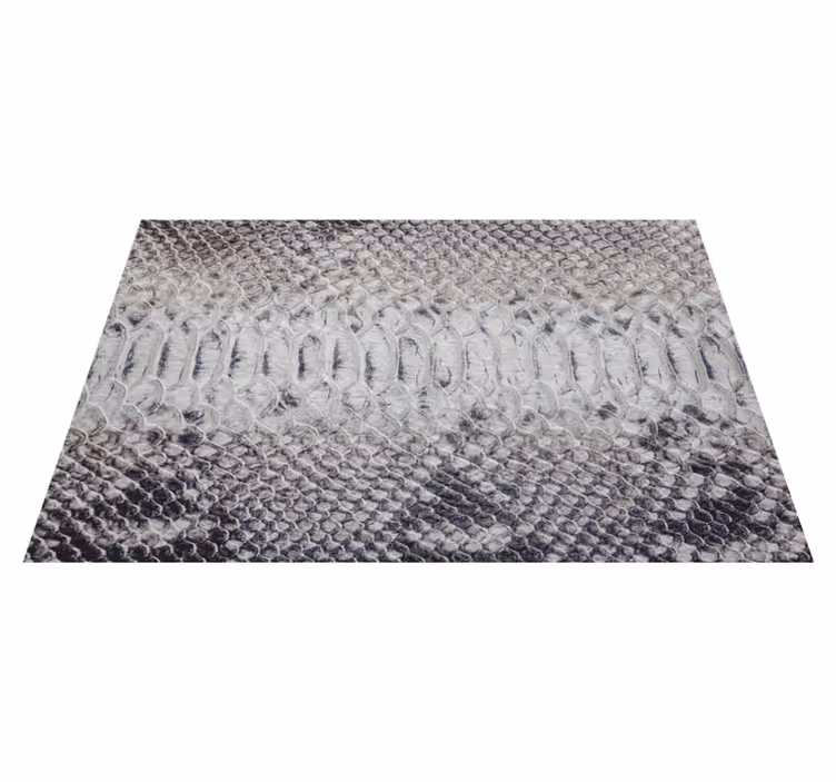 Houten placemat met slangenhuidpatroon - TenStickers