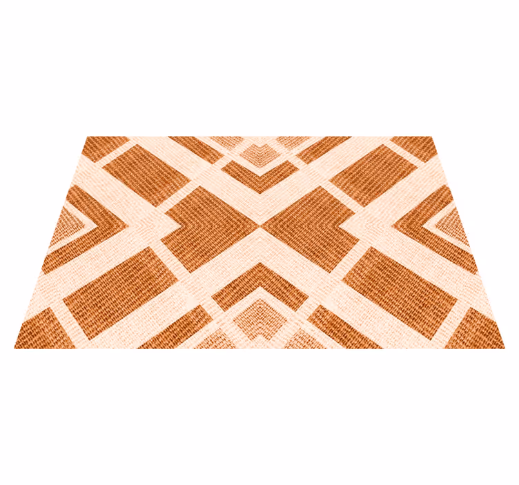 Houten placemat met geometrische textuur oppervlak - TenStickers