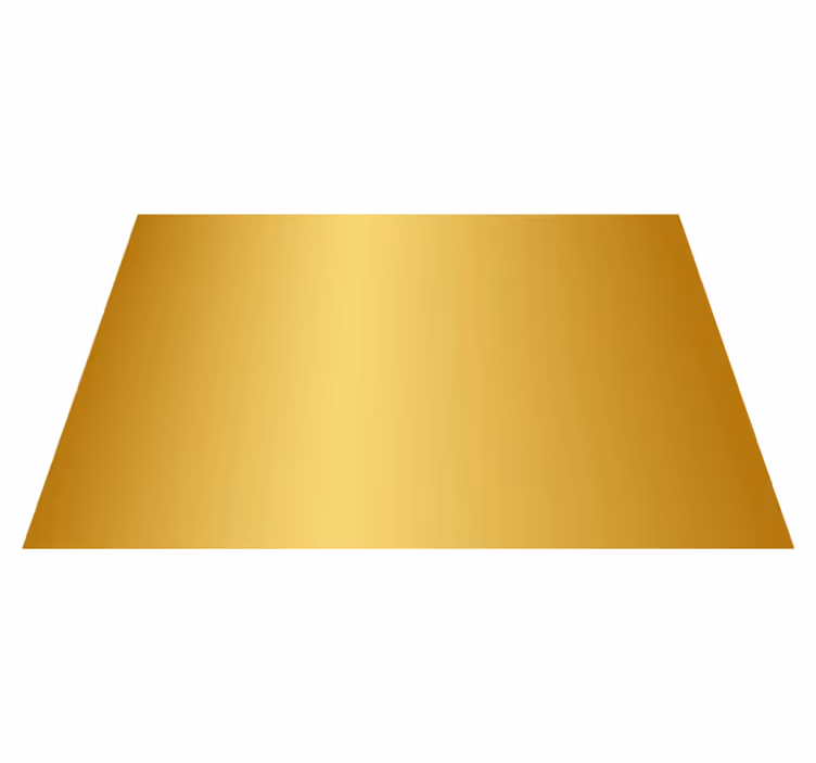 Moderne placemat gouden verloopoppervlak - TenStickers