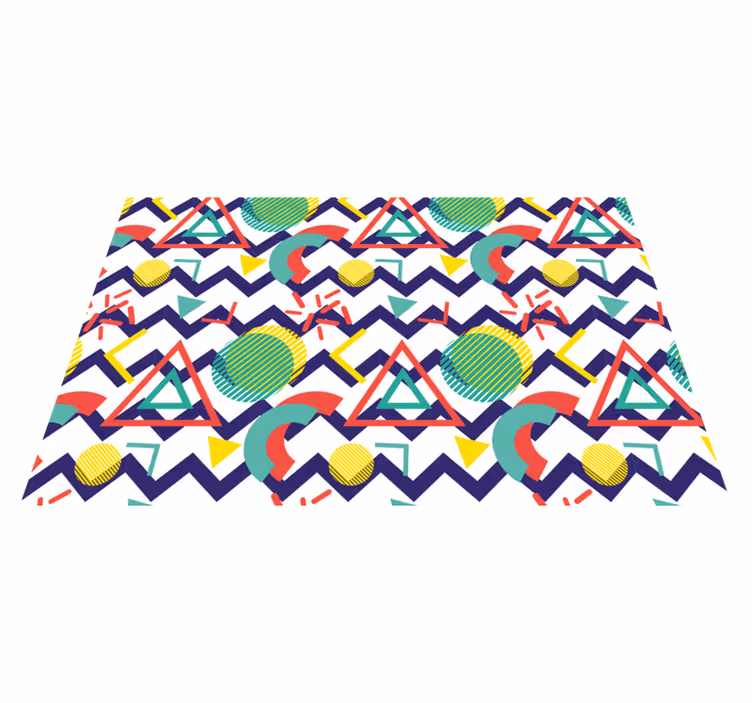 Geometrie patroon ontwerp moderne placema - TenStickers