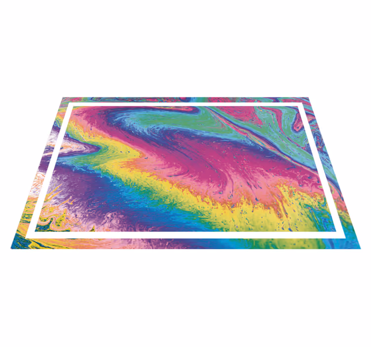 Originele placemat met levendig abstract motief - TenStickers