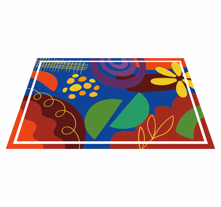 Originele placemat met opvallende geometrische motieven - TenStickers