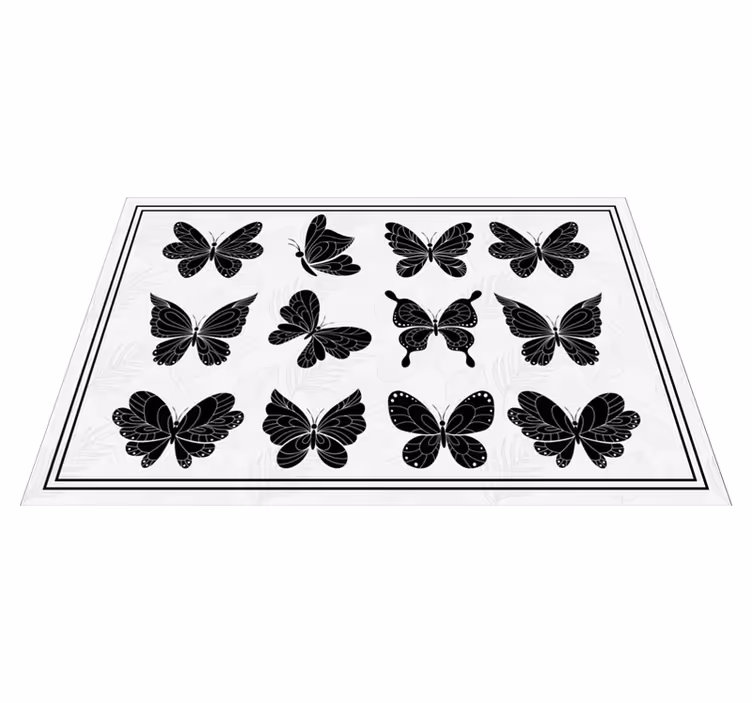Originele placemat vlinderpatronen collectie - TenStickers