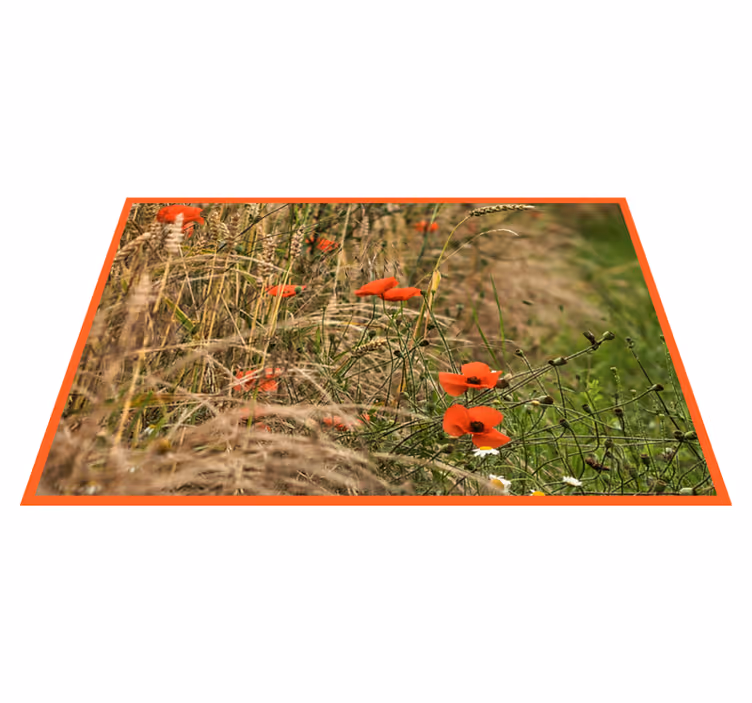 Kinder placemat grappige voedselarrangementen - TenStickers