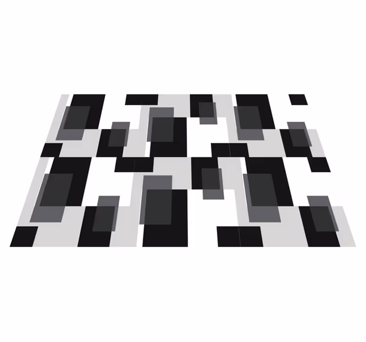 Moderne placemat met eigentijds geometrisch motief - TenStickers