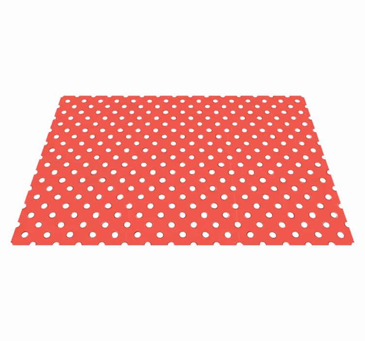 Originele placemat met stippenmotief - TenStickers