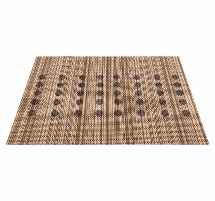 Houten placemat elegante bruine oppervlakte - TenStickers