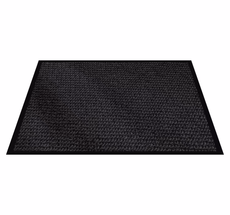 Houten placemat met gestructureerd zwart oppervlak - TenStickers