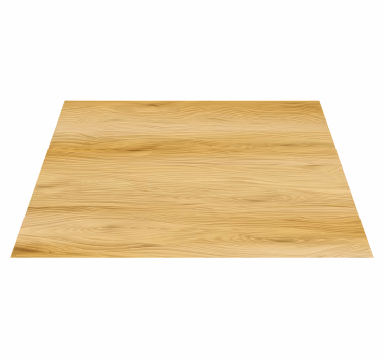 Houten placemat natuurlijke houten oppervlakte - TenStickers
