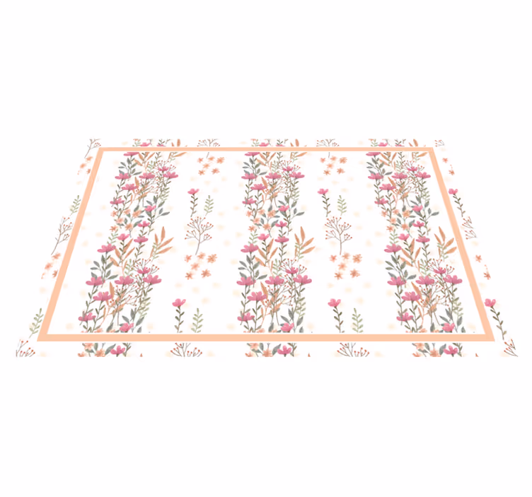 Originele placemat elegante botanische samenstelling - TenStickers