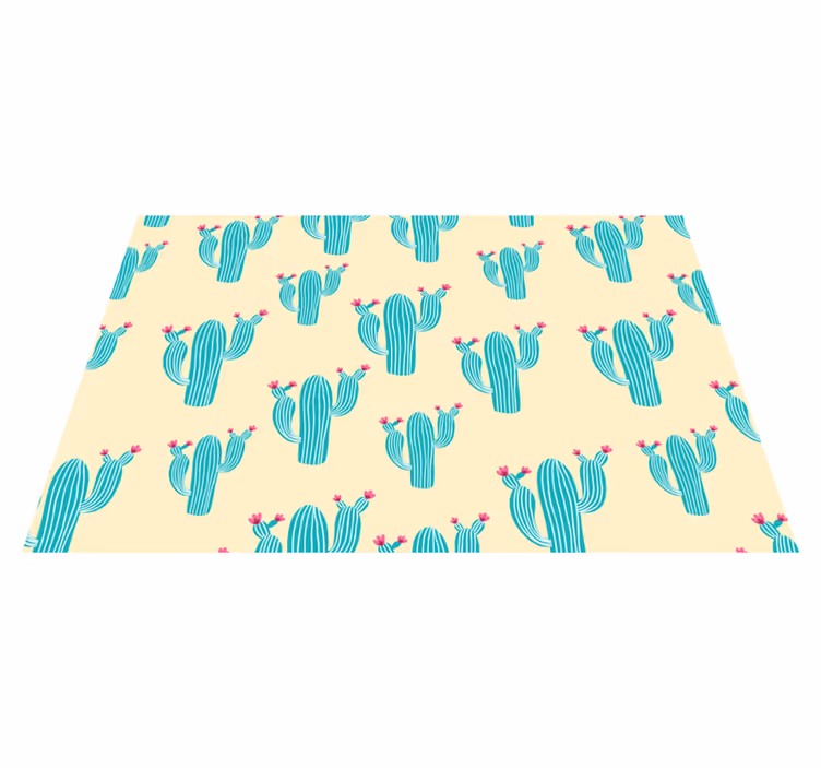 Originele placemat cactuspatroon verrukking - TenStickers