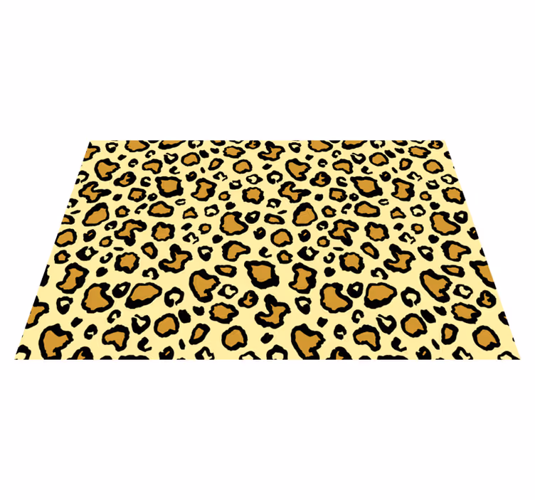 Originele placemat met luipaardprint motief - TenStickers