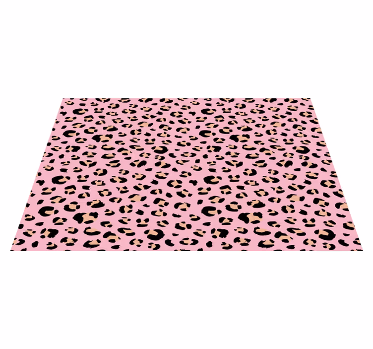 Originele placemat met luipaardprint esthetiek - TenStickers