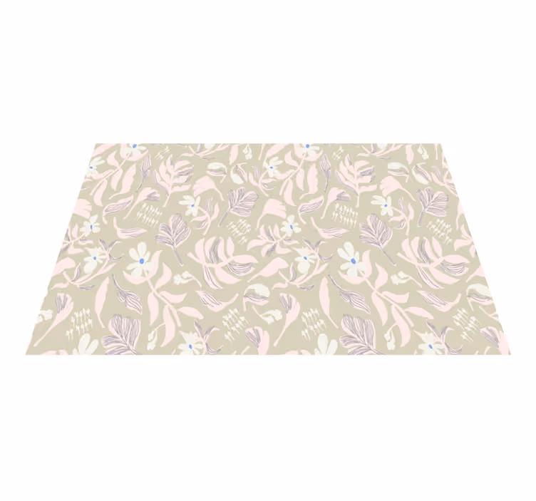 Originele placemat botanische bladinspiratie - TenStickers