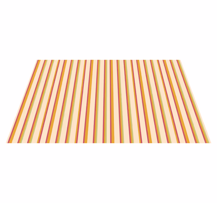 Moderne placemats Retro pastel gestreept patroon - TenStickers