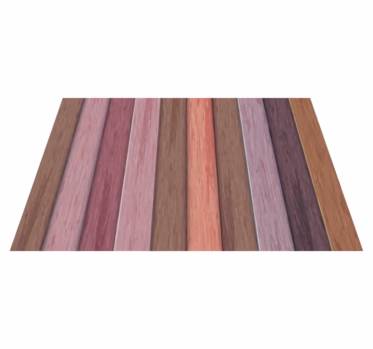 Houten placemat met houten streepvariatie - TenStickers