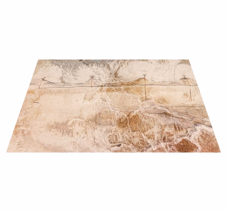 Houten placemat met organische houtafwerking - TenStickers