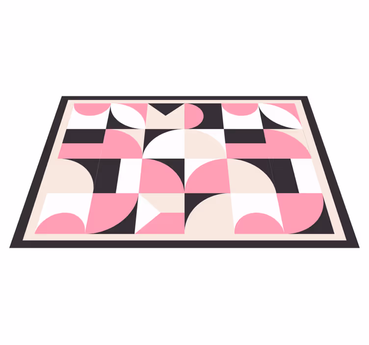 Moderne placemat met geometrisch patroon - TenStickers