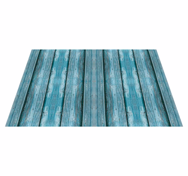 Houten placemat met houten plank achtergrond - TenStickers