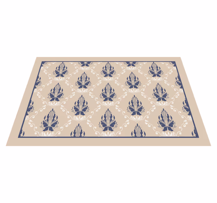 Houten placemat graceful leaf idee - TenStickers