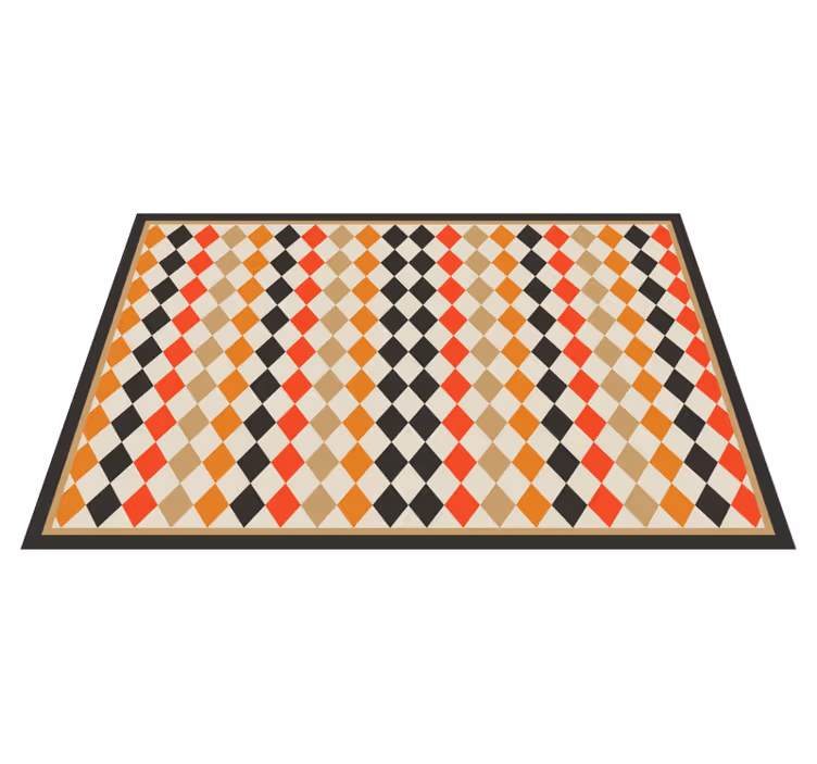 Moderne placemat verfijnde geometrische indeling - TenStickers