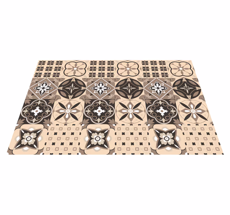Houten placemat met chique patroon oppervlak - TenStickers