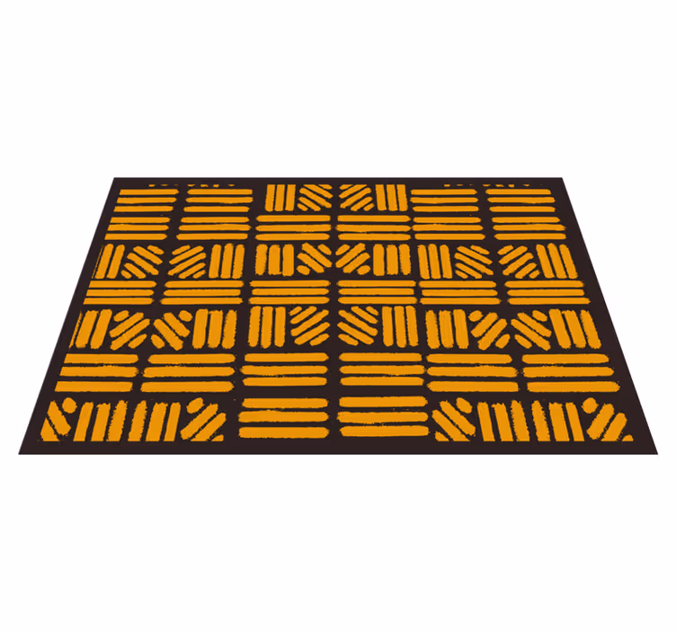 Houten placemat met gestructureerd patroon oppervlak - TenStickers