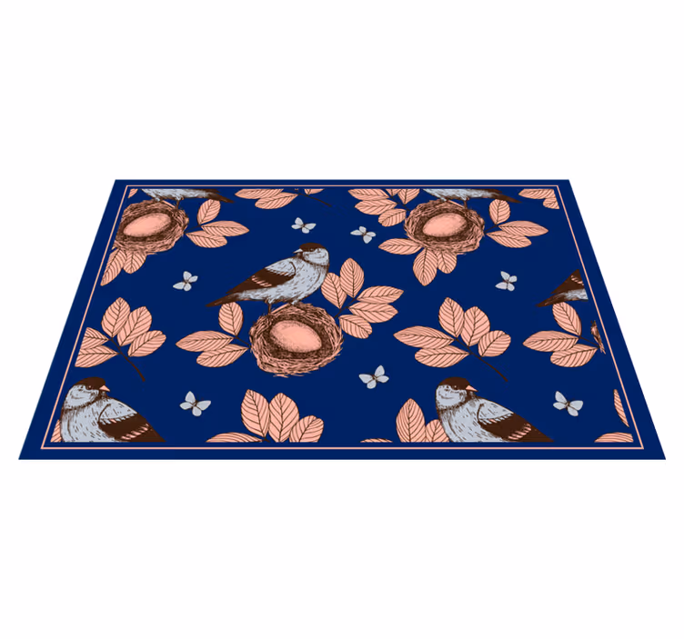 Originele placemat vogelnestpatroon - TenStickers