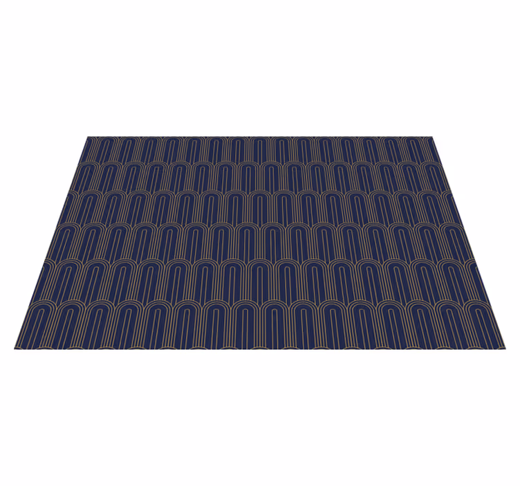 Moderne placema elegante booglijnen - TenStickers