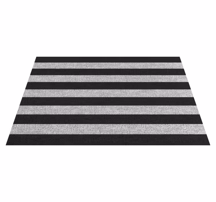 Moderne placemat gestreepte keukenmat - TenStickers