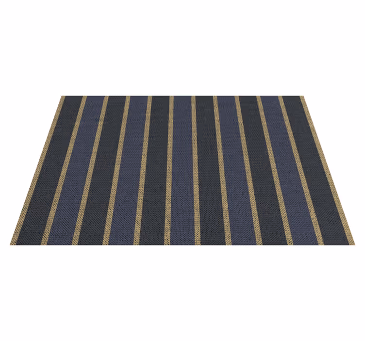 Moderne placemat gestreepte textiel loper - TenStickers